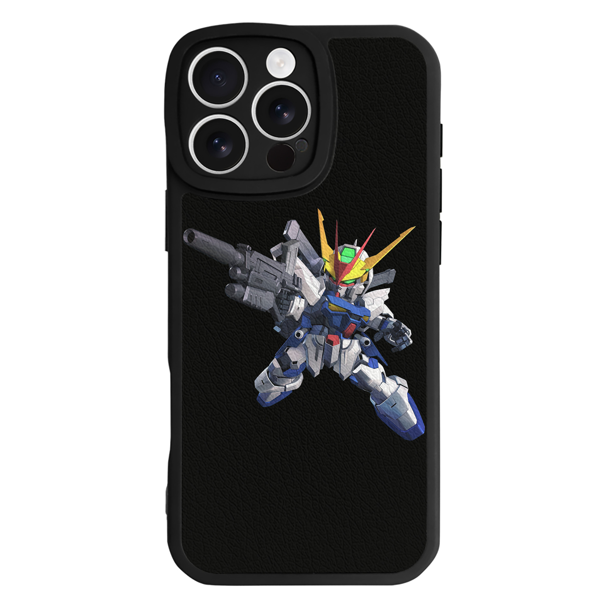 （画像用） 機動戦士ガンダム Mobile Suit Gundam 【iPhone 16シリーズ対応】シリコンスマホケース（レザー調） 材質：シリコン